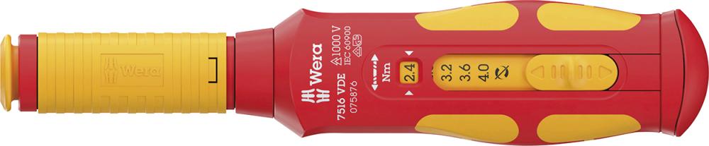 Drehmomentschraubendreher2,4-4Nm Safe-Torque Speed VDE Wera