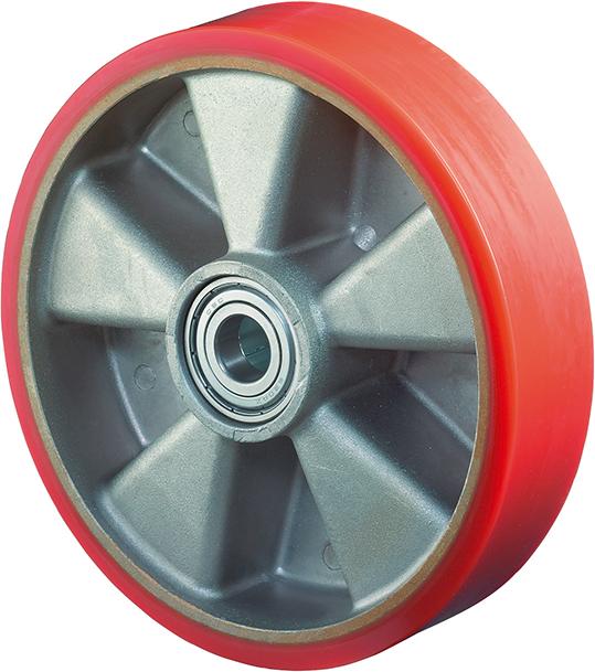 Rad 80/40mm B90.081 Polyure Guss,Radk.Alu,KL Tragkraft 250 Kg BS ROLLEN