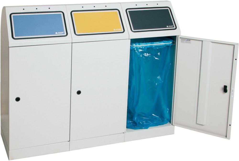 Abfalls. Flex-M 3x75l grau,ProPads Tüte Abfalls. Flex-M 3x75l grau,ProPads Tüte