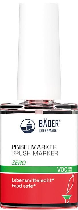 Pinsel-Marker Zero 15 ml Pinselflasche rot