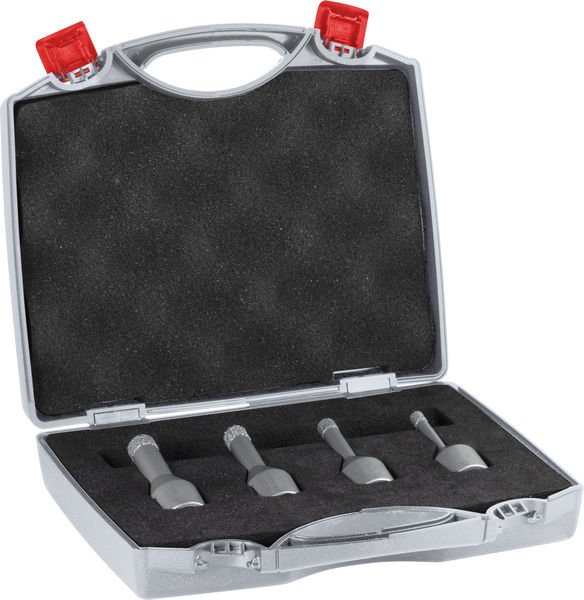 PRO Ceramic dry X-Lock Trockenbohrkronen-Set, 4-tlg
