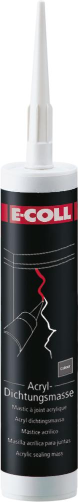 Acryl-Dichtungsmasse 310ml grau (F) E-COLL Acryl-Dichtungsmasse 310ml grau (F) E-COLL