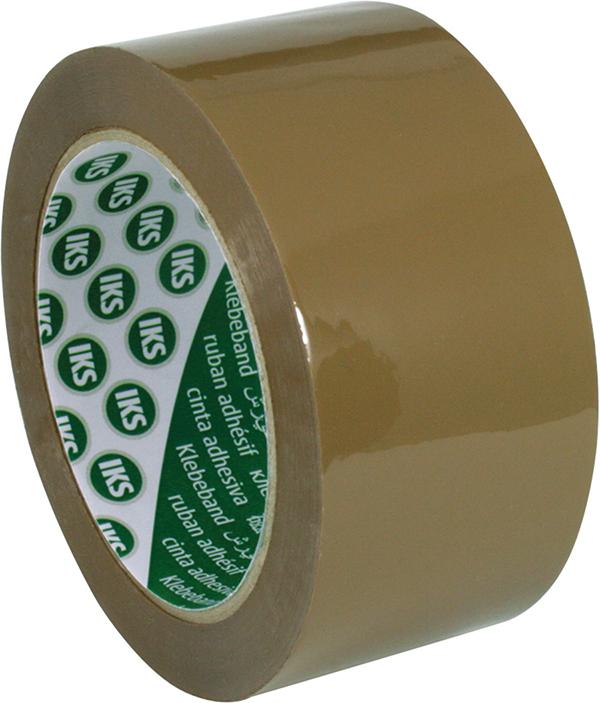 PP-Verpackungsklebeband 50mmx66m, braun Naturkautschukkleber leise abrollend
